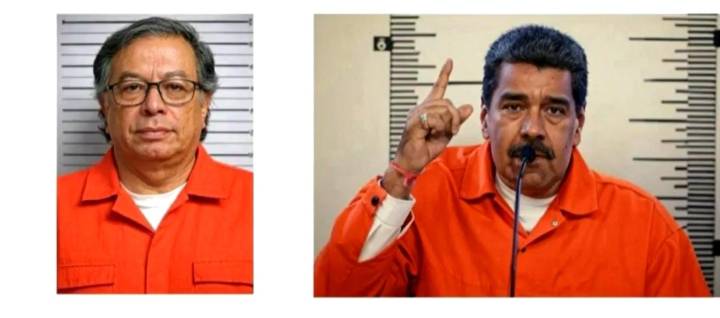 Petro llamó a consultas a Embajador en Washington por foto suya con Maduro con uniformes de presos