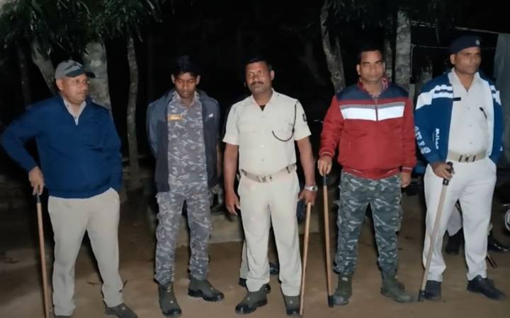 Two suspected Bangladeshis detained after scuffle with police in Odisha, arms seized