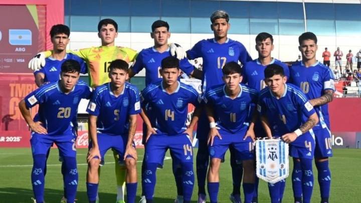 Argentina goleó 7-0 a Fiyi y avanzó como líder del Grupo D a los 16avos del Mundial Sub 17