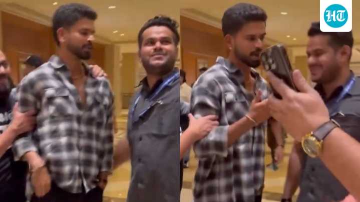 Shreyas Iyer loses cool, fumes at security for clicking selfies with him