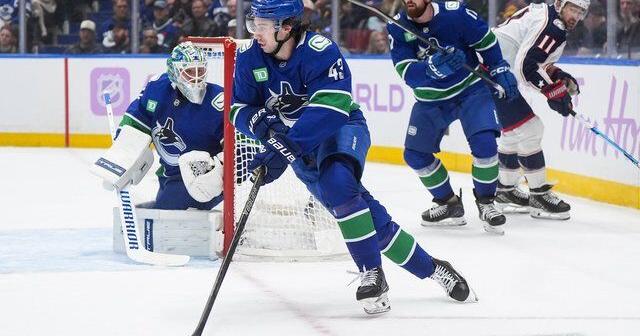 Robertson, DeBrincat, Hughes named NHL's three stars of the week