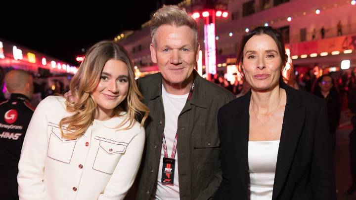 Gordon Ramsay brushes off drama at Vegas F1 amid daughter Holly's wedding 'feud'