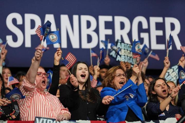 Virginia voters push back hard on Trump administration efforts to reshape federal government