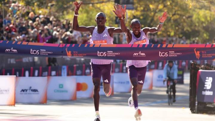 Obiri sets women’s NYC Marathon course record, Kipruto wins men’s race in photo finish
