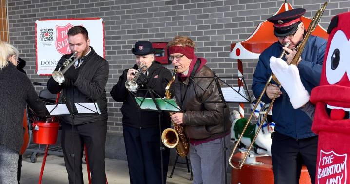 Bringing out the bells: Salvation Army kicks off Red Kettle season