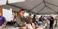 State & local groups provide Thanksgiving meals for 600 families in Rapides Parish