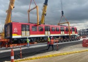 Cuarto tren del Metro de Bogotá retrasa su llegada por accidente