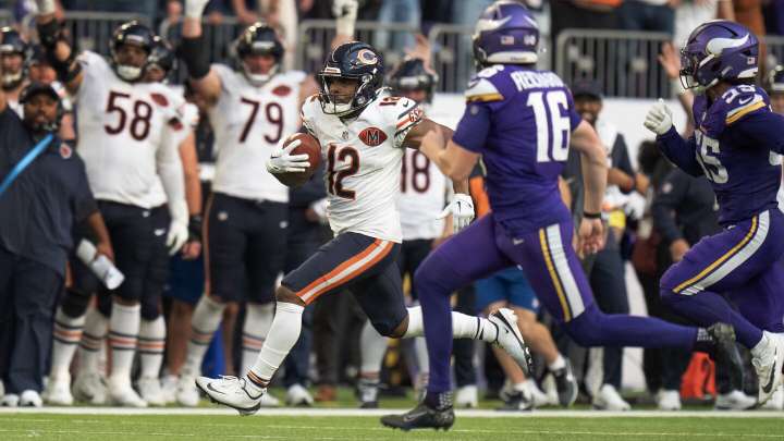 Bears are first in the NFC North standings, but third in the betting odds to win the division