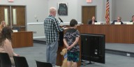 Hanover family fights for son’s service dog access at school board meeting