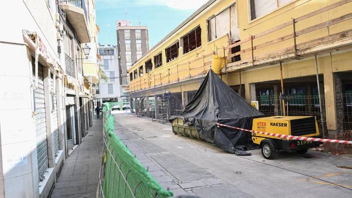 Preocupación por la lentitud en la ejecución de las obras del Mercado Central de Elche