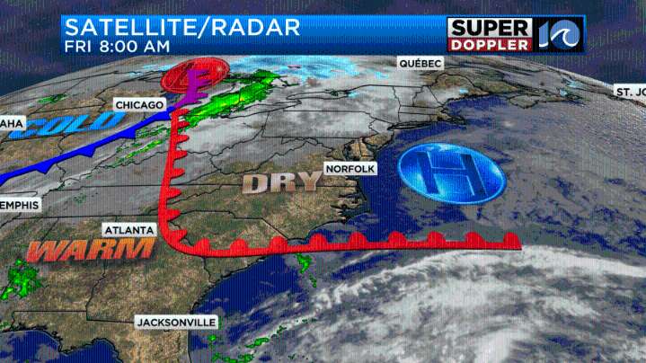 Blog: Powerful system brings showers and a cool down