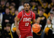 Robert Morris men's basketball defeats Drake in overtime