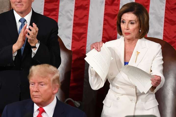 Trump roasts Pelosi with 4-word barb as she announces retirement