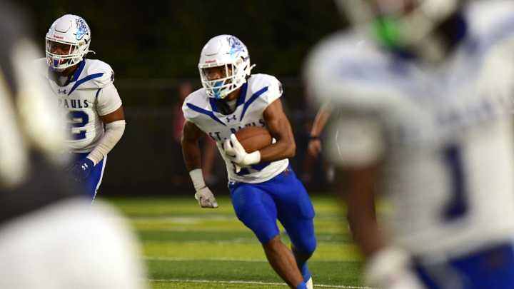 What NC football standouts are climbing the recruiting ladder at season's end?