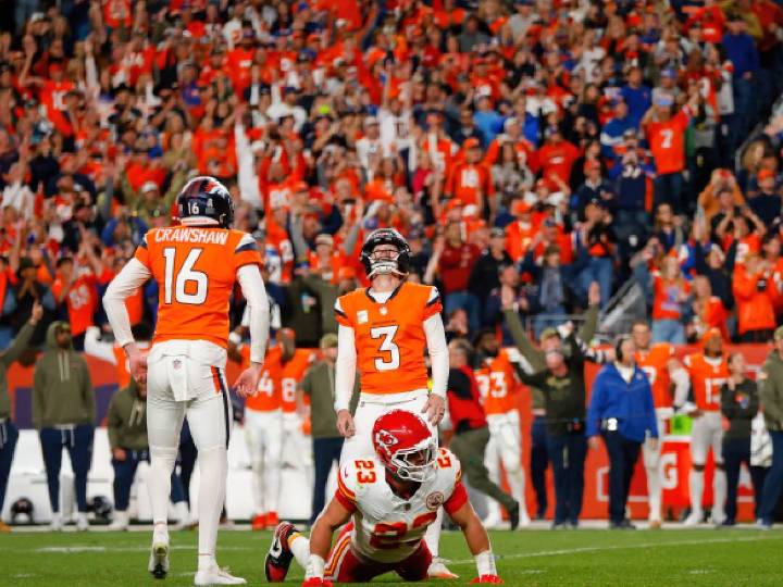 Broncos noquea de último segundo a Chiefs en la NFL