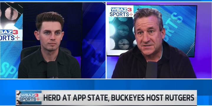 WSAZ Sports+ | Herd at App State, Buckeyes host Rutgers