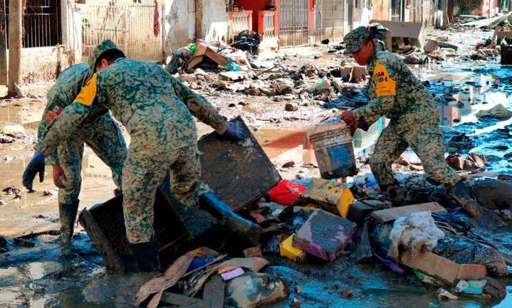 Localidades de Veracruz e Hidalgo permanecen incomunicadas: Sheinbaum