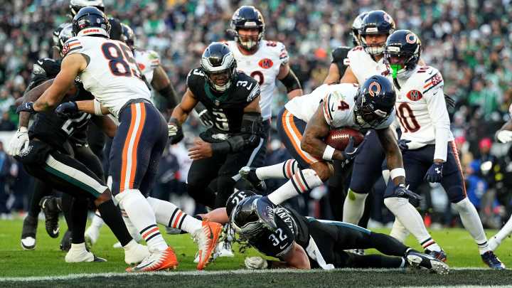 Eagles defense struggles vs. Bears. See how social media reacts