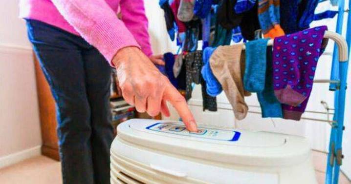 'Faster' way to dry clothes in winter without a tumble dryer or heated airer