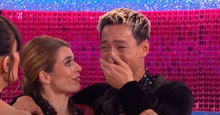 Strictly Come Dancing's Carlos Gu breaks down in tears over Shirley Ballas' five