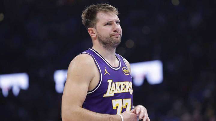 Lakers’ Luka Doncic ducks questions about Nico Harrison firing