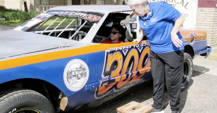 A future race car driver