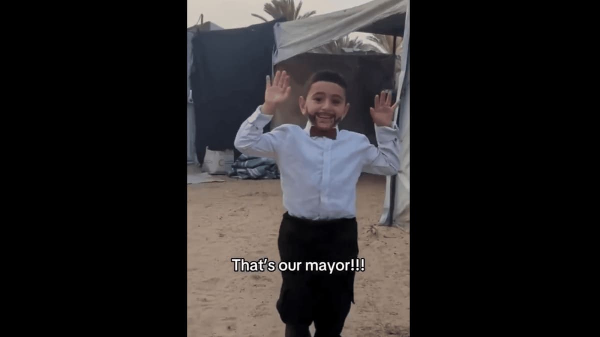 Viral Gaza Video Shows Boy Celebrating Zohran Mamdani’s NYC Victory