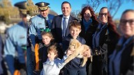 Annunciation: Minneapolis police gift puppy to Merkel family