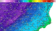 A cold front is headed for North Carolina. Could it snow?