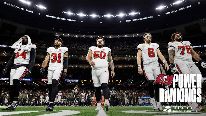 2025 Bucs NFL Power Rankings Week 10