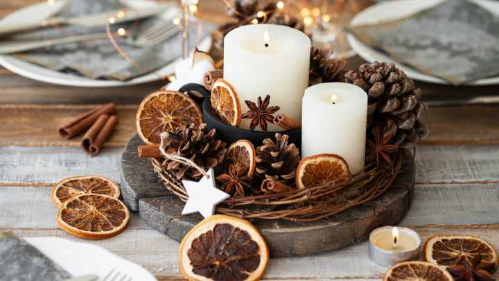 The Simple Candle Wax Trick That Takes The Hassle Out Of Holiday Decorating