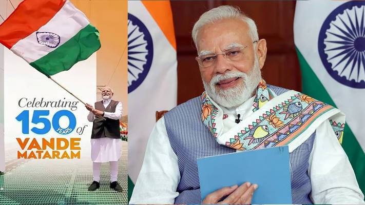 Modi to inaugurate year-long commemoration of 150 years of ‘Vande Mataram’ today
