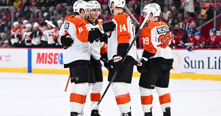 Philadelphia Flyers beat Montreal Canadiens in shootout after blowing 3