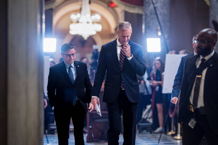 Thune facing pressure from House on Epstein files, ‘Arctic Frost’