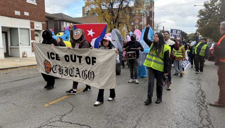 Brighton Park community marches to give voice to those fearful of ICE