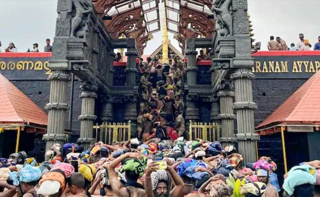 Sabarimala darshan: Spot booking capped at five thousand every da...