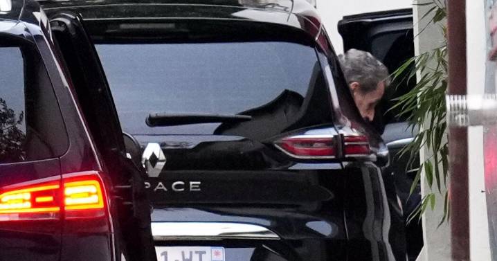 Former French President Sarkozy released from prison pending appeal in conspiracy case