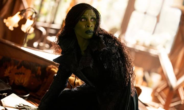 Stop the knitwear slander - the Wicked: For Good 'sex cardigan' is good, actually