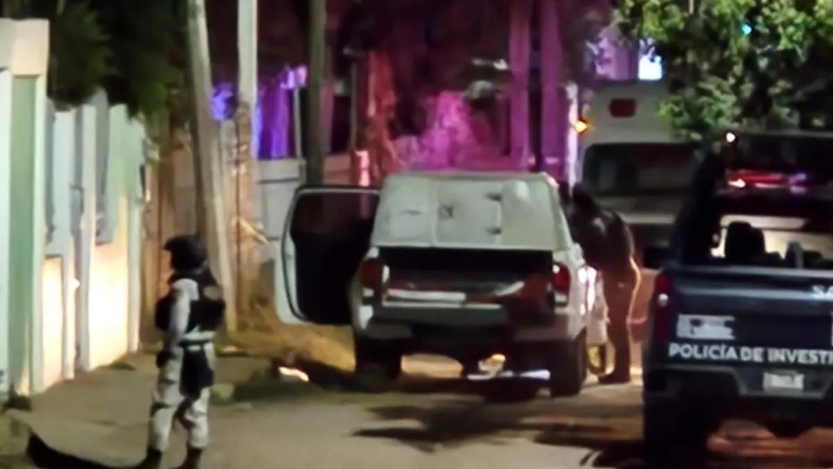 Ataque armado deja dos hombres sin vida en la colonia Los Mezcales