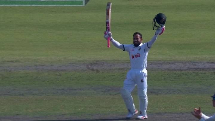 Bangladesh's Mushfiqur Rahim becomes 11th batter to score hundred in his 100th Test