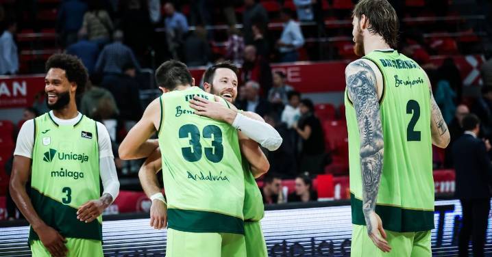 Clasificación ACB: El Unicaja acaba sexto la séptima jornada