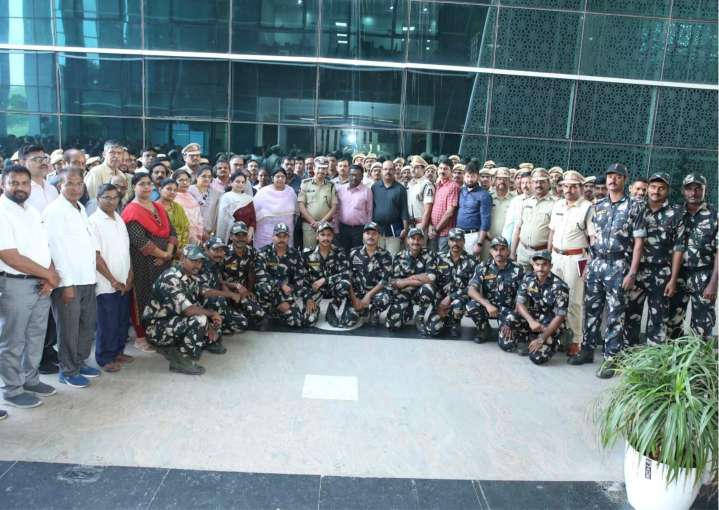 150th Anniversary of Vande Mataram Celebrated in Hyderabad with Police Commissioner