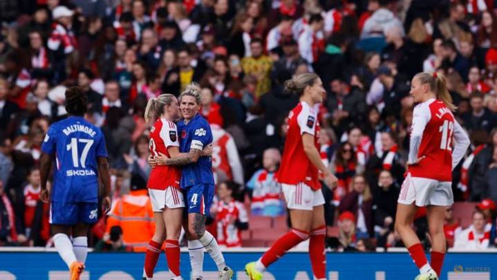 Arsenal rue disallowed goals in 1-1 WSL draw with Chelsea