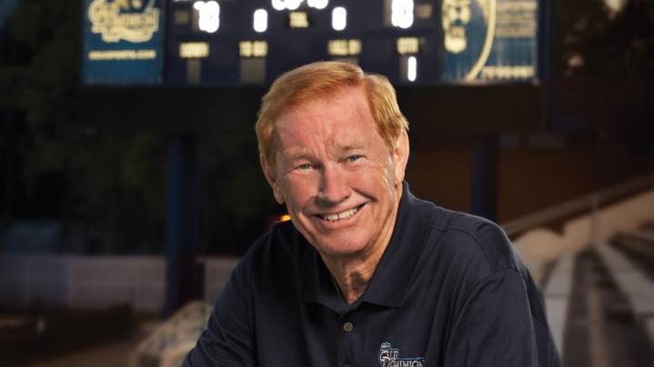 Dr. Jim Jarrett, architect of ODU’s athletic rise and pioneer for women’s sports, dies at 88