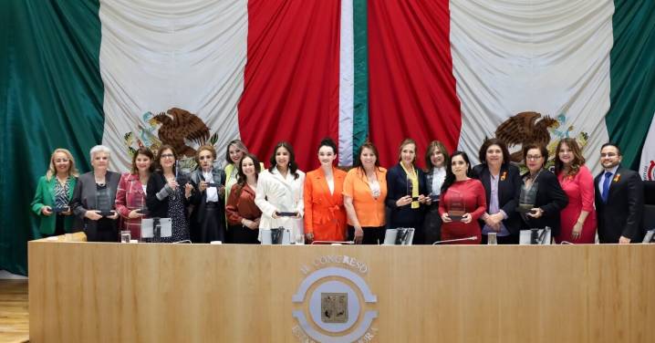 Congreso del Estado reconoce a once mujeres destacadas
