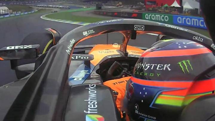 ¡Golpe al Mundial! El dramático accidente de Oscar Piastri en la sprint del GP de Brasil