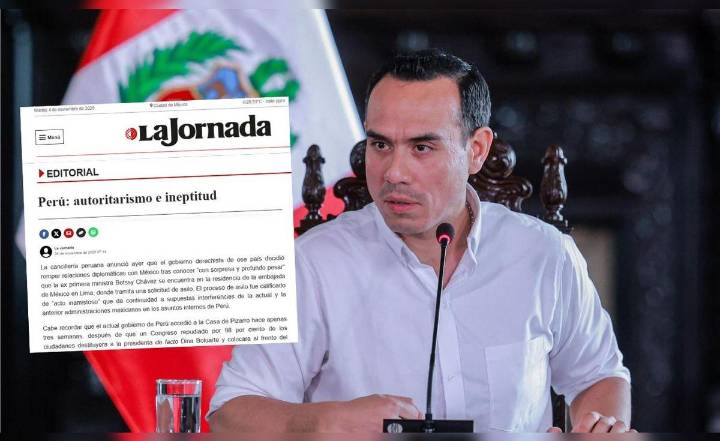 Diario mexicano La Jornada: "Cabe esperar que el presidente de facto peruano no llegue a ordenar el asalto a la embajada de México"