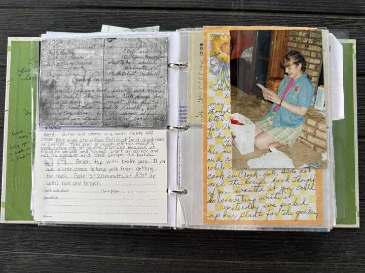 My mom gave me the best gift 22 years ago — a handmade family recipe book