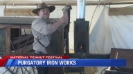 Famed local artisan sets up shop at National Peanut Festival
