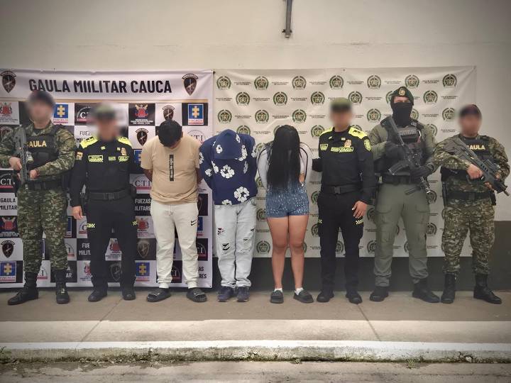 Cayeron ‘Los Villanos’ en Popayán